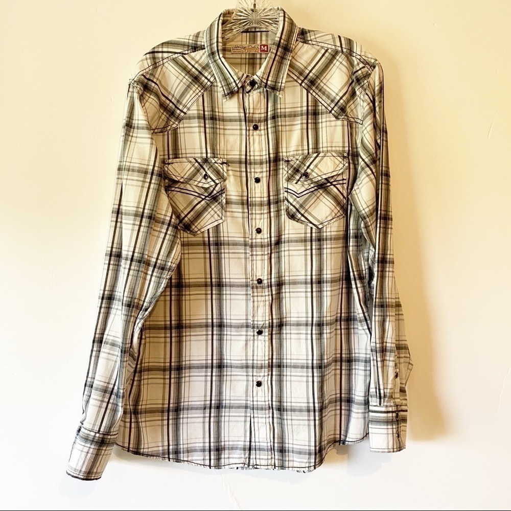 𝅺SOVEREIGN Code Button up Long Sleeves Medium